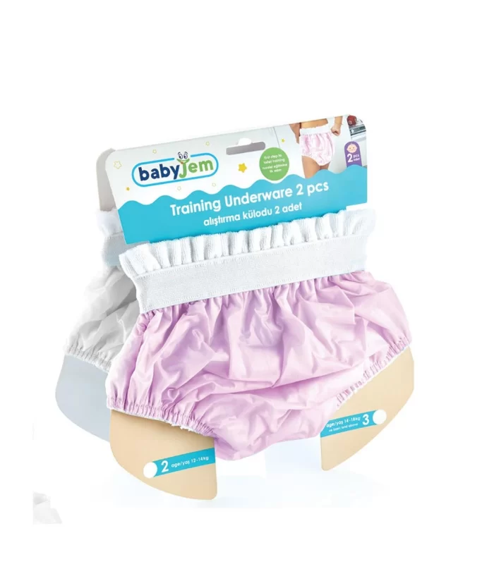 BabyJem Alıştırma Külodu Kutulu 2Li 155 Pembe