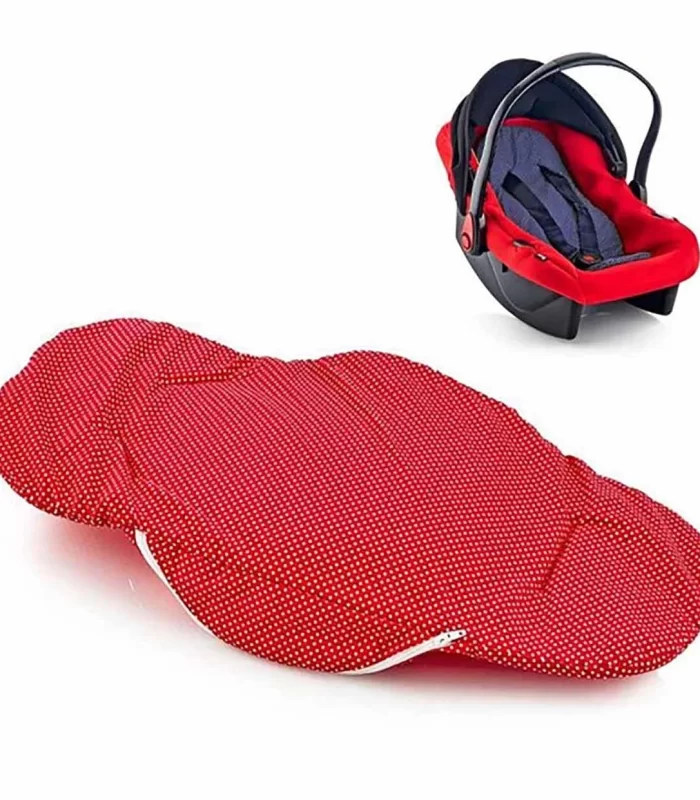 BabyJem Ana Kucağı Bel Desteği Havlu 158 Kırmızı-Puanlı