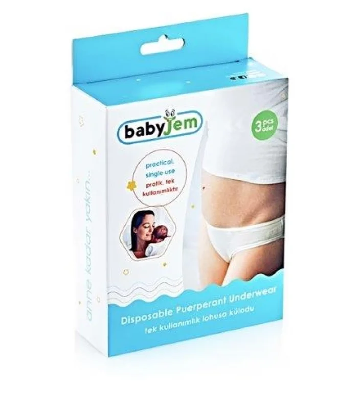 Babyjem Atılabilir Lohusa Külodu 3lü 535