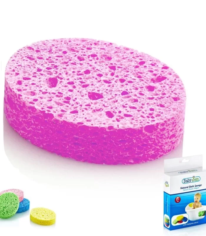 Babyjem Bebek Banyo Süngeri Selülozik 020 Pembe