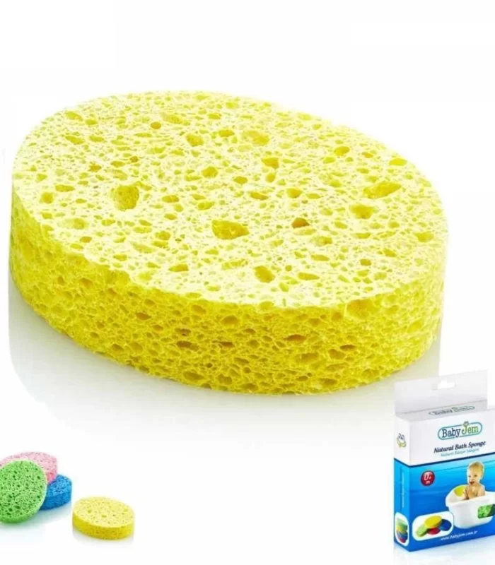Babyjem Bebek Banyo Süngeri Selülozik 020 Sarı