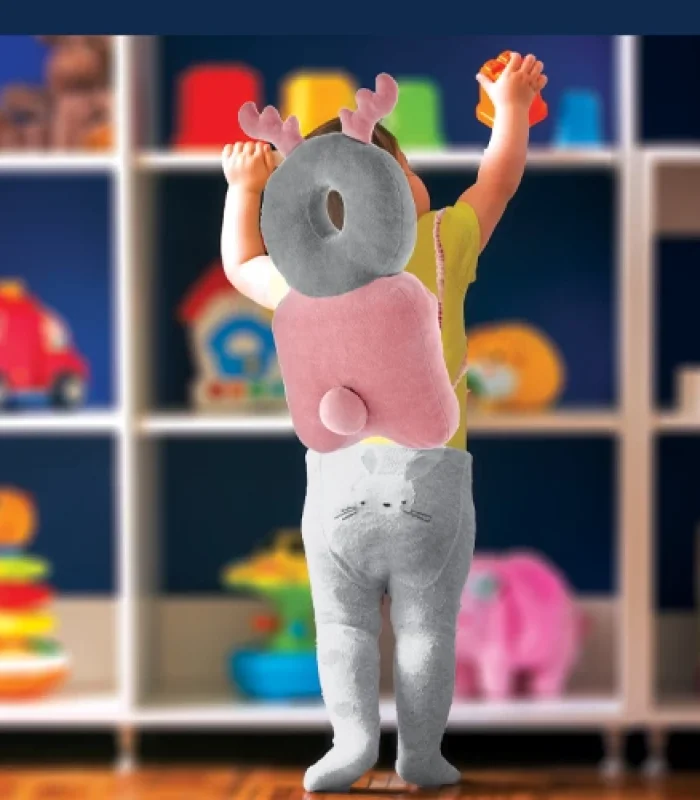 BabyJem Bebek Melek Kanadı Koruma Yastığı 527 Pembe Kadife