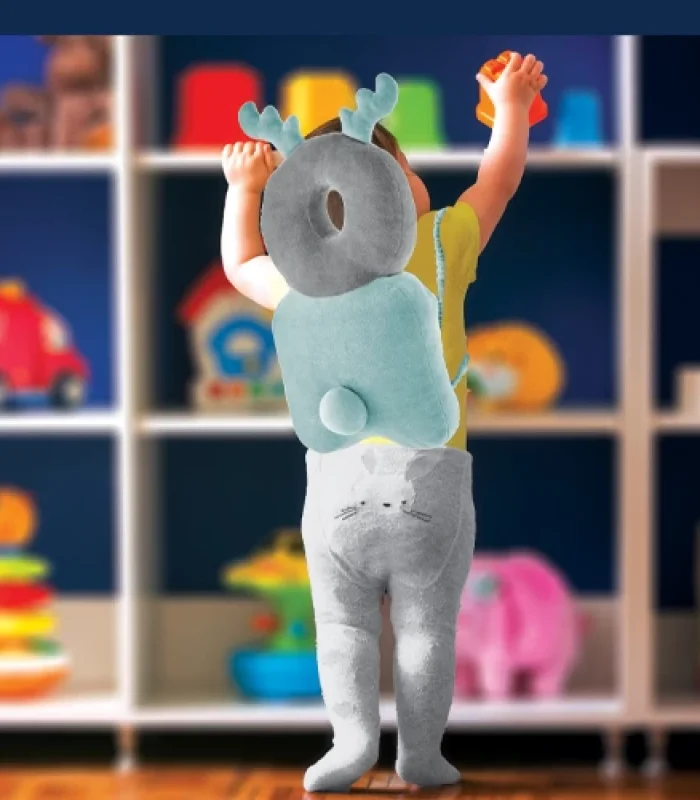 BabyJem Bebek Melek Kanadı Koruma Yastığı 527 Yeşil Kadife