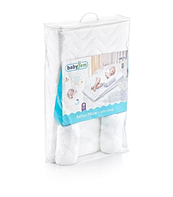 BabyJem Bebek Reflü Yastığı 132 Beyaz
