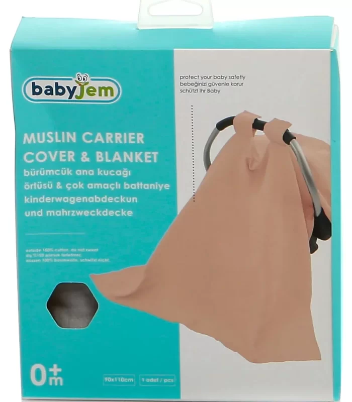 BabyJem Bürümcük Ana Kucağı Örtüsü 809 Ekru