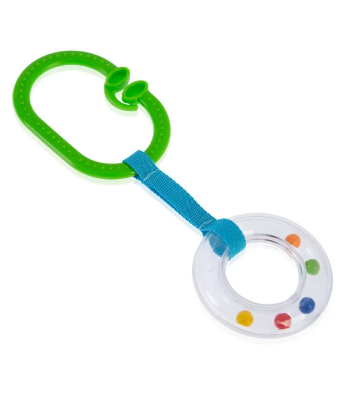 Babyjem Çıngıraklı Puset Halkası 876 Yeşil