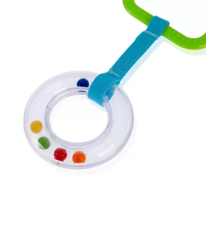 BabyJem Çıngıraklı Puset Halkası 877 Yeşil