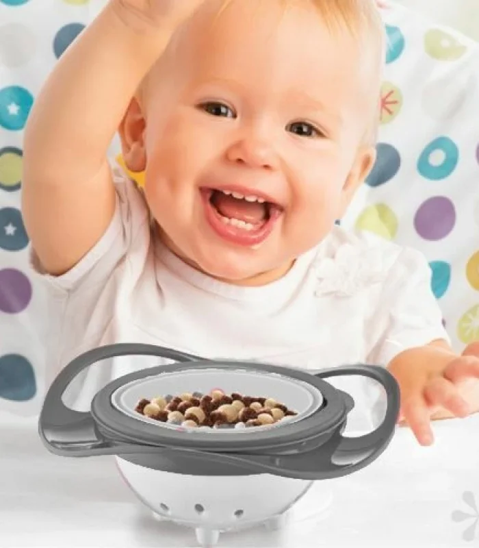 BabyJem Dökülmeyen Tabak 350 Gri