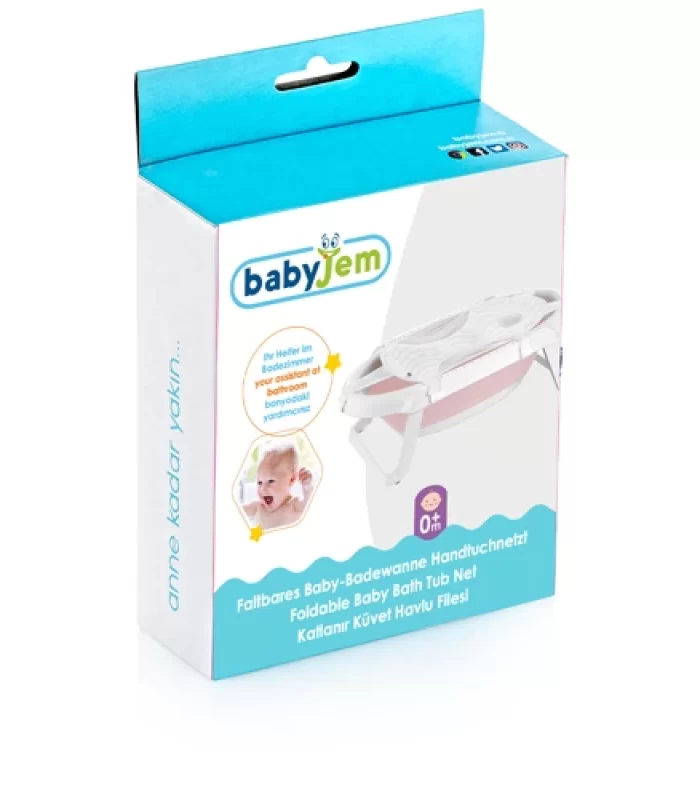 BabyJem Katlanır Küvet Havlu Filesi 625 Gri