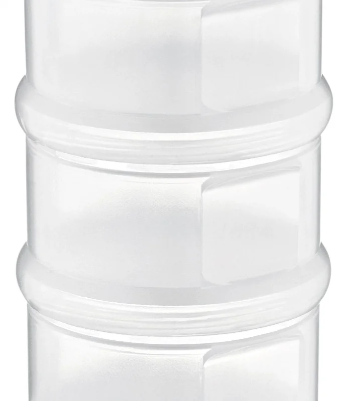 BabyJem Katlı Toz Mama Kabı 545 Beyaz