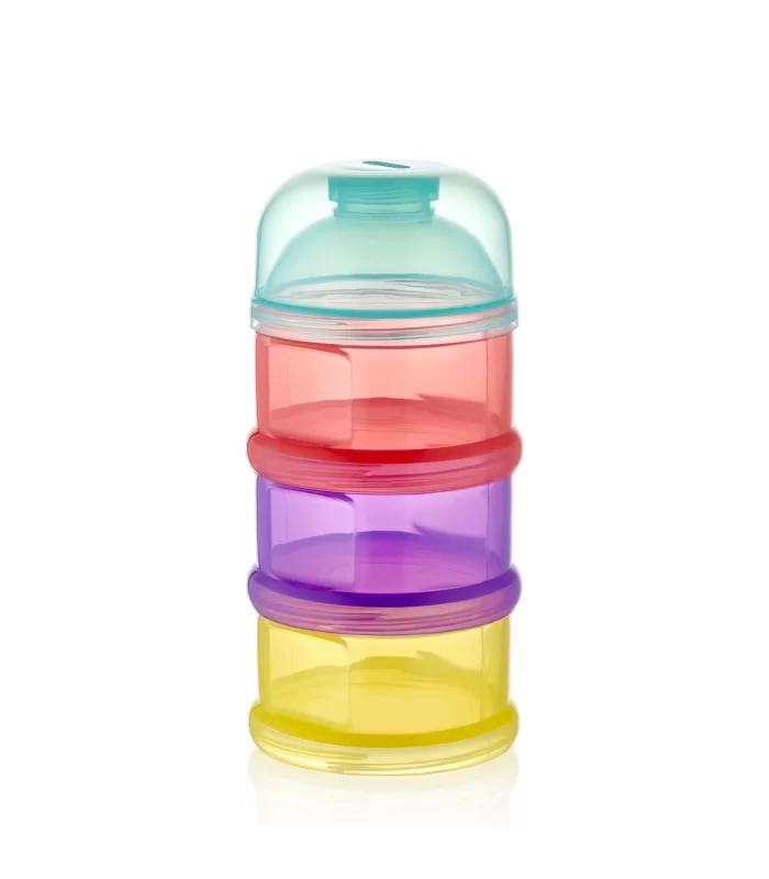 BabyJem Katlı Toz Mama Kabı 545 Karışık Renkli