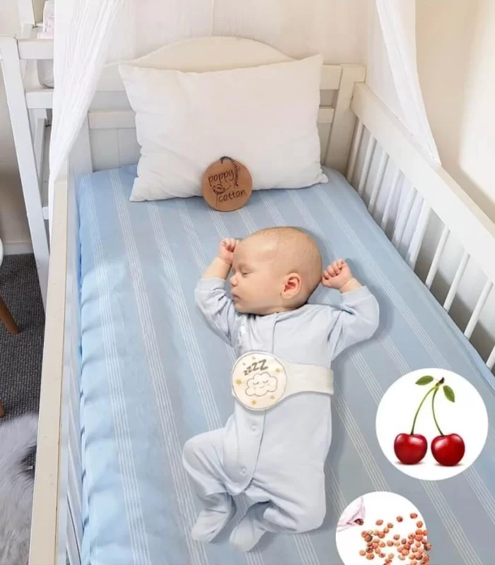 BabyJem Kiraz Çekirdekli Gaz Giderici Kemer 429 Gri