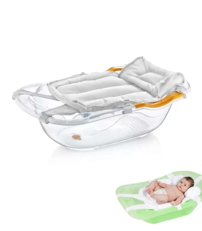 BabyJem Köpüklü Bebek Banyo Küvet Filesi 164 Beyaz