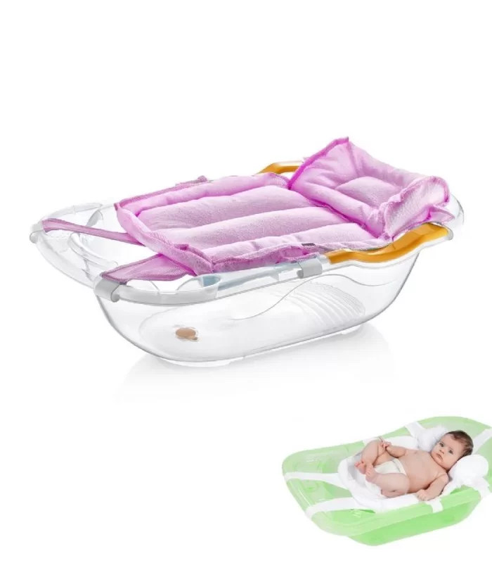 Babyjem Köpüklü Bebek Banyo Küvet Filesi 164 Pembe