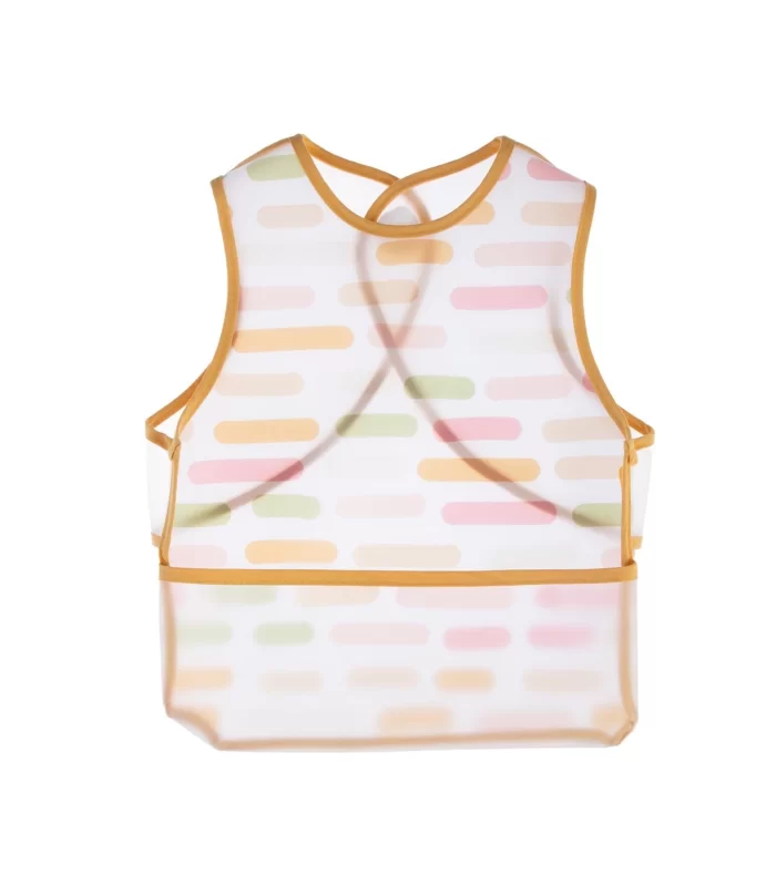 BabyJem Leke Tutmaz Giymeli Önlük 839 Pastel
