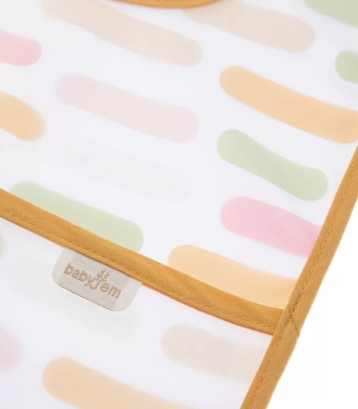 Babyjem Leke Tutmaz Önlük 840 Pastel