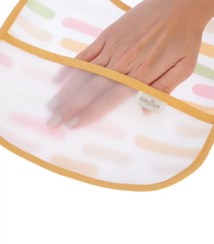 Babyjem Leke Tutmaz Önlük 840 Pastel