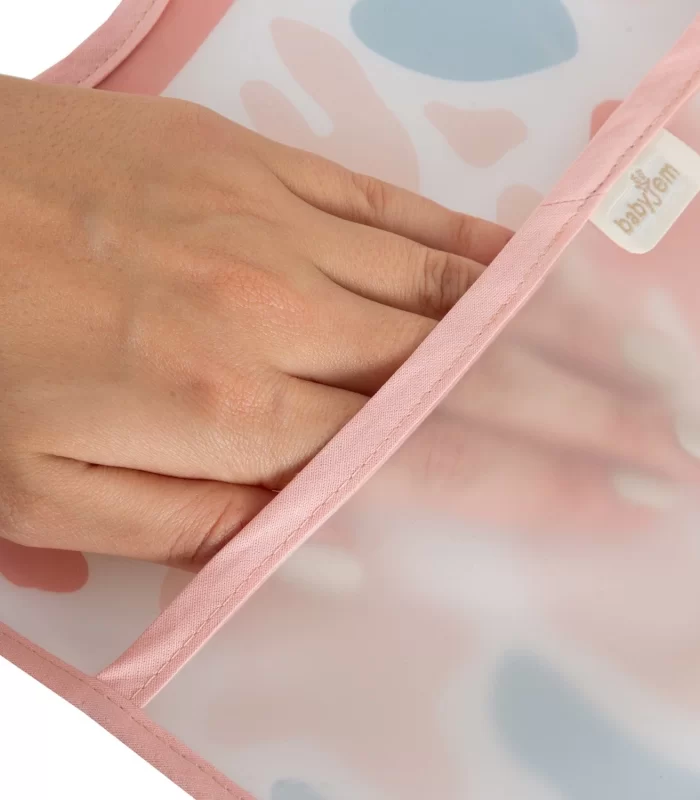 Babyjem Leke Tutmaz Önlük 840 Pembe