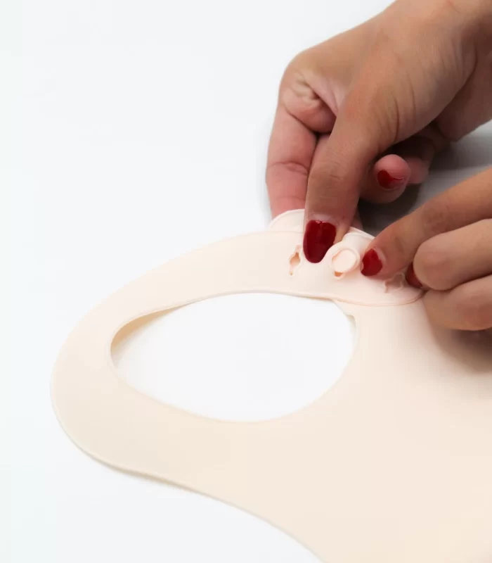 Babyjem Mini Silikon Önlük 718 Ekru