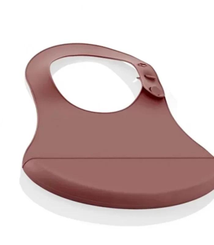 BabyJem Mini Silikon Önlük 718 Mocha