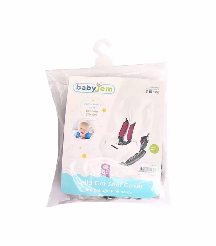 Babyjem Örme Havlu Oto Koltuğu Kılıfı 684 Beyaz