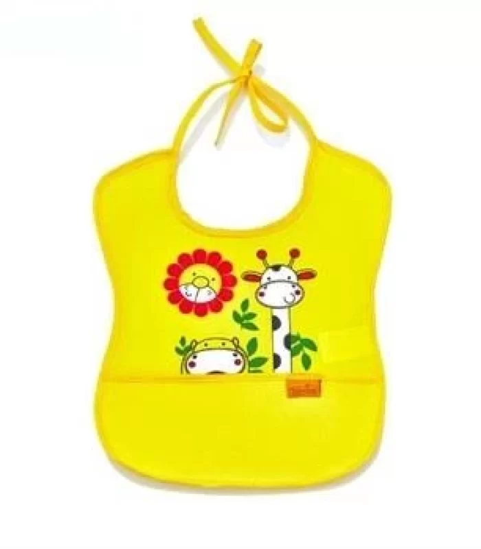 Babyjem Poli Muşamba Küçük Mama Önlüğü 030 Sarı
