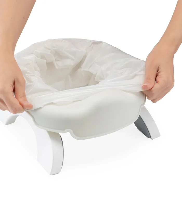 Babyjem Portatif Lazımlık + 5 Poşet Hediye 591 (yeni) Soft Yeşil