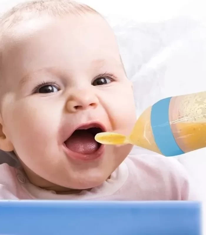 BabyJem Sıkmalı Kaşık 806 Mavi