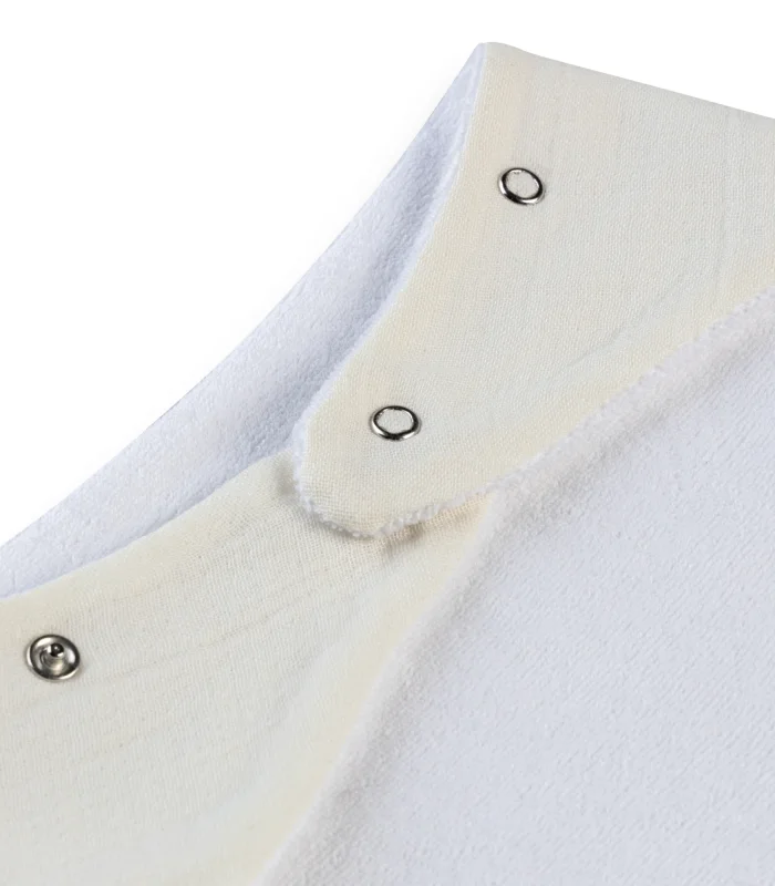 Babyjem Silikon Diş Kaşıyıcılı Müslin Önlük 736 Ekru