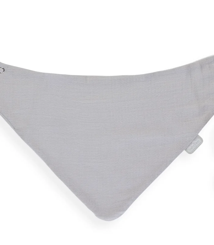 Babyjem Silikon Diş Kaşıyıcılı Müslin Önlük 736 Gri