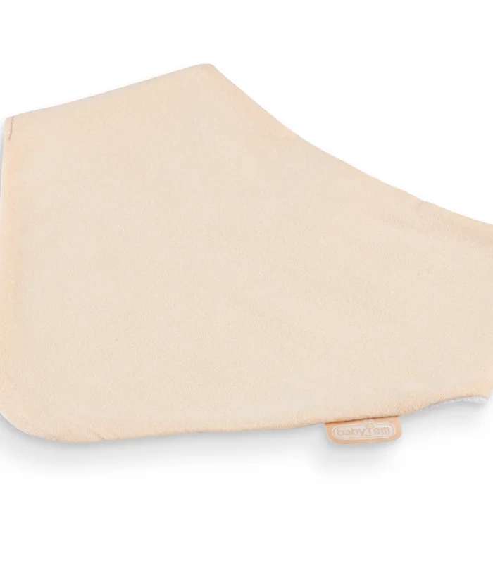 Babyjem Silikon Diş Kaşıyıcılı Müslin Önlük 736 Somon