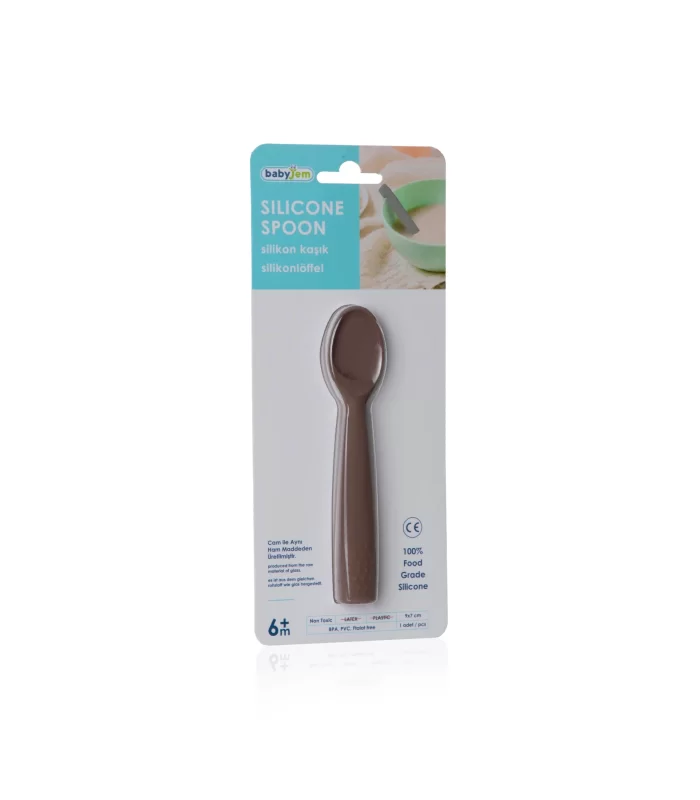 Babyjem Silikon Kaşık 759 Latte