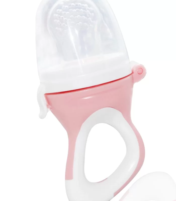 BabyJem Silikon Uçlu Meyve Sebze Emziği 600 Pembe