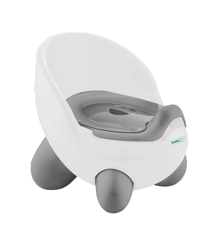 BabyJem TonTon Lazımlık 342 Beyaz Gri