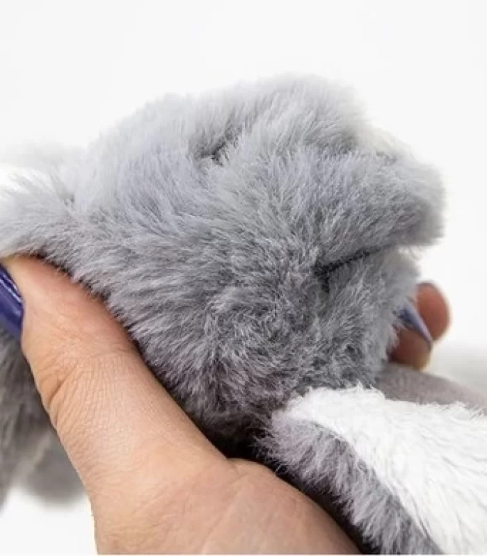 BabyJem Tutmalı Peluş Mini Tavşan 842 Gri