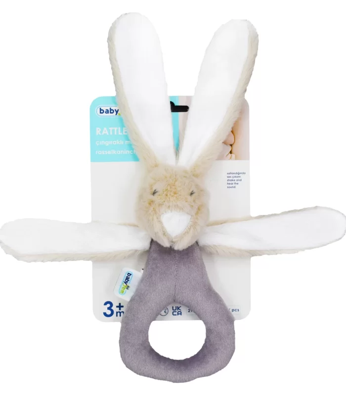 Babyjem Tutmalı Peluş Mini Tavşan 842 Taş