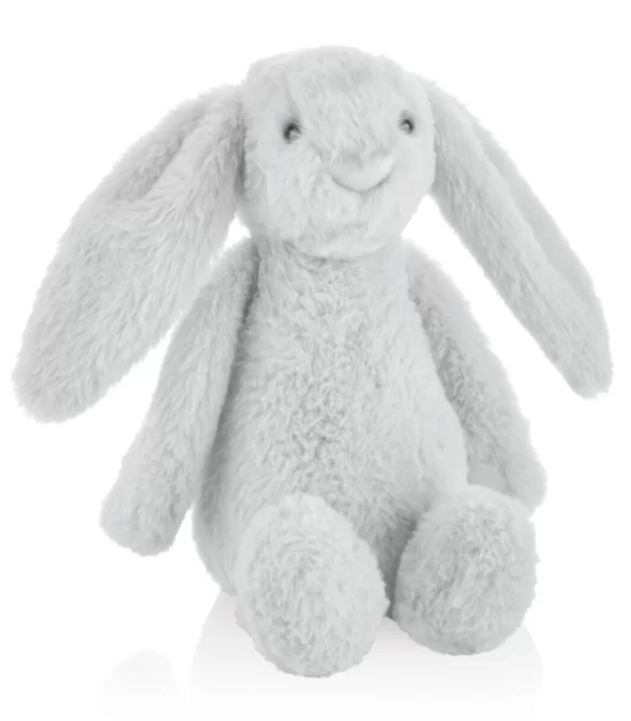 BabyJem Uyku Arkadaşım Oturabilen Tavşan 30 Cm 730 Gri