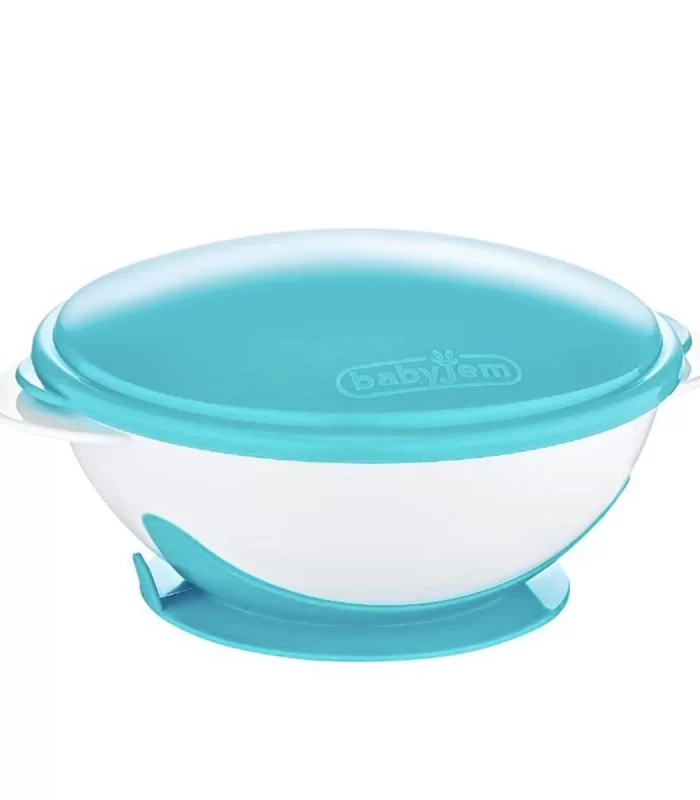 BabyJem Vakumlu Mama Tabağı 565 Mavi