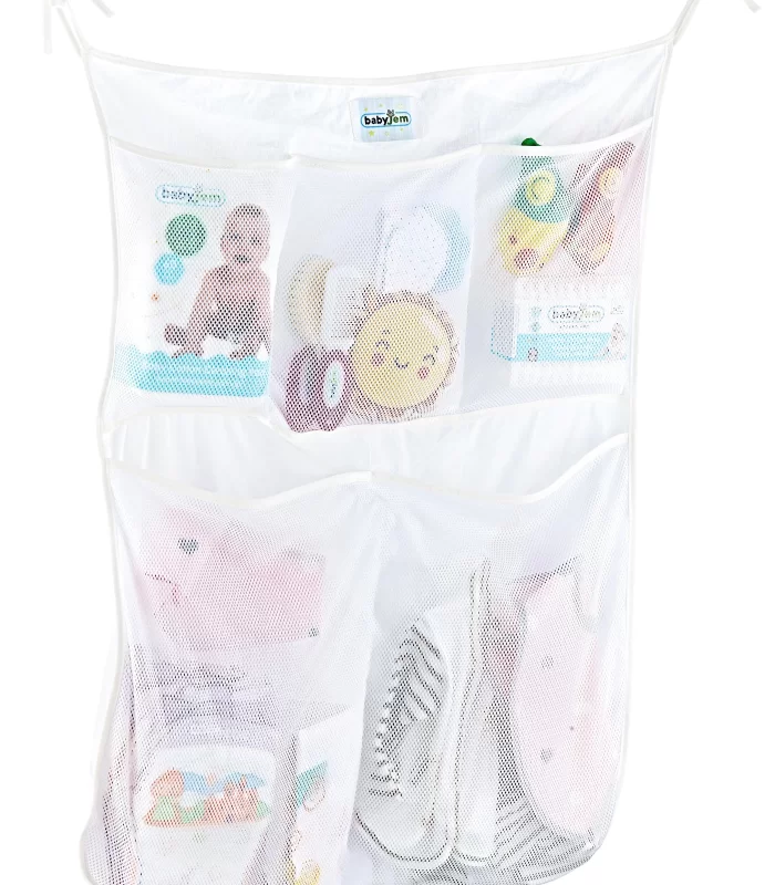 BabyJem Yatak Başı Organizer 555 Beyaz