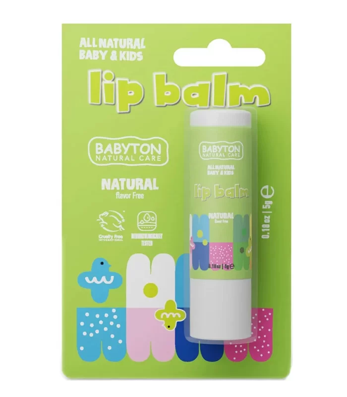 Babyton Bebek Ve Çocuklar İçin Doğal Dudak Koruyucu Balm Naturel