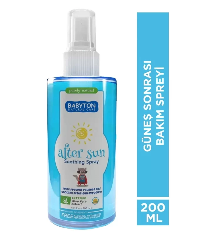 Babyton Bebek Ve Çocuklar İçin Güneş Sonrası Sprey 200 Ml