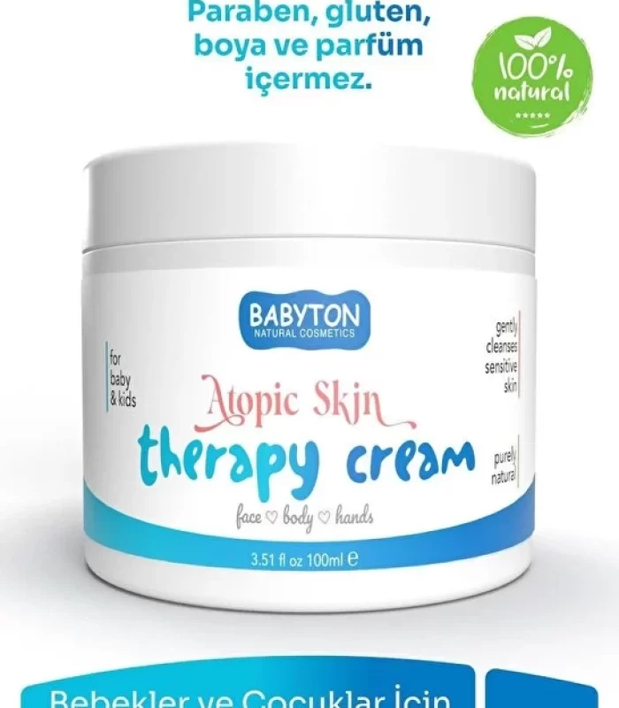 Babyton Bebekler ve Çocuklar İçin Atopik Cilt Kremi 100 ml