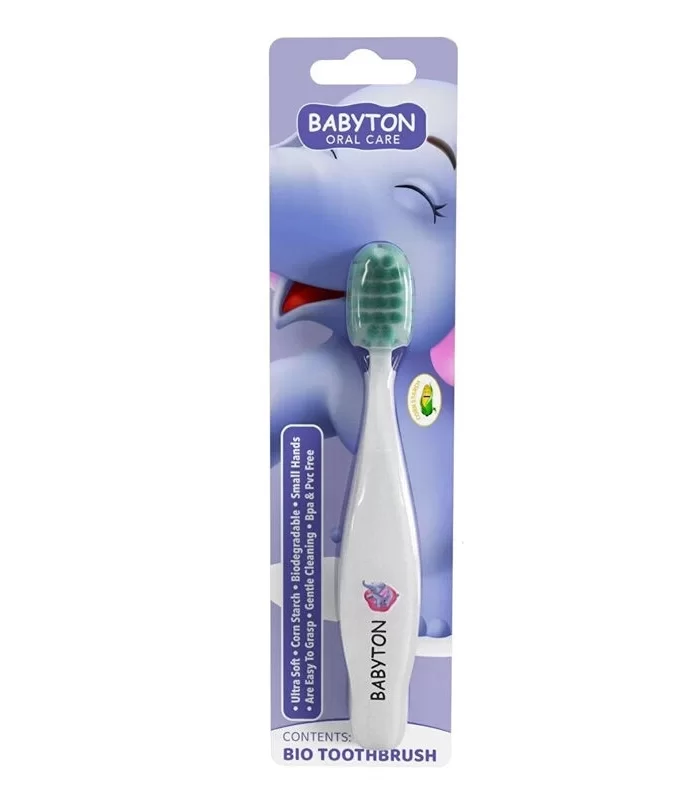 Babyton Bio Ultra Yumuşak Çocuk Diş Fırçası Fil