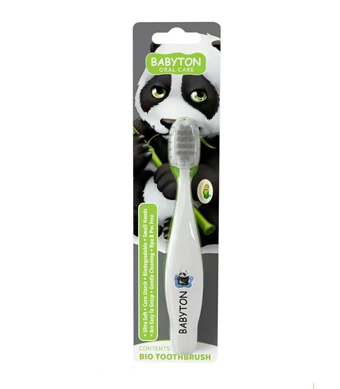 Babyton Bio Ultra Yumuşak Çocuk Diş Fırçası Panda