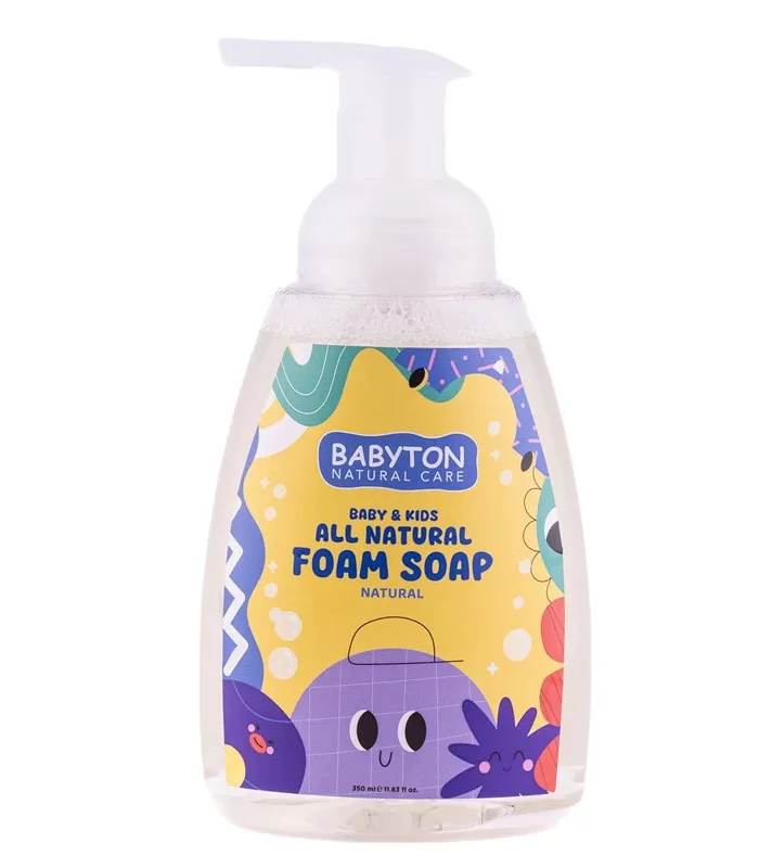 Babyton Çocuklar İçin Doğal Köpük Sabun Naturel