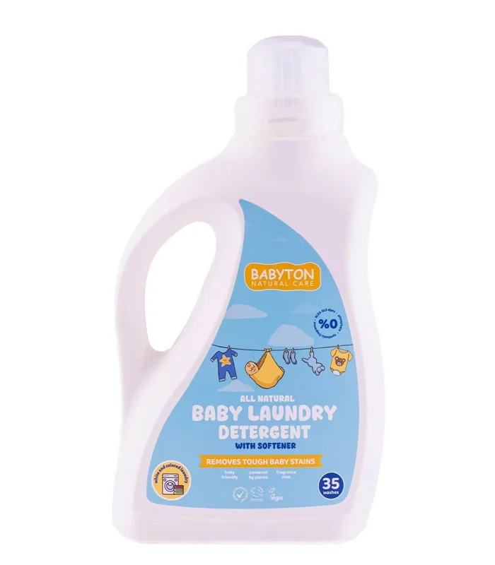 Babyton Doğal Bebek Çamaşır Sabunu Bitkisel Deterjan 1000 Ml