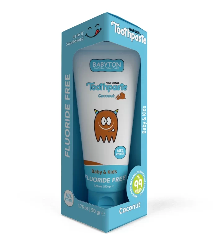Babyton Organik Doğal Hindistan Cevizi Aromalı Diş Macunu 50 Gr