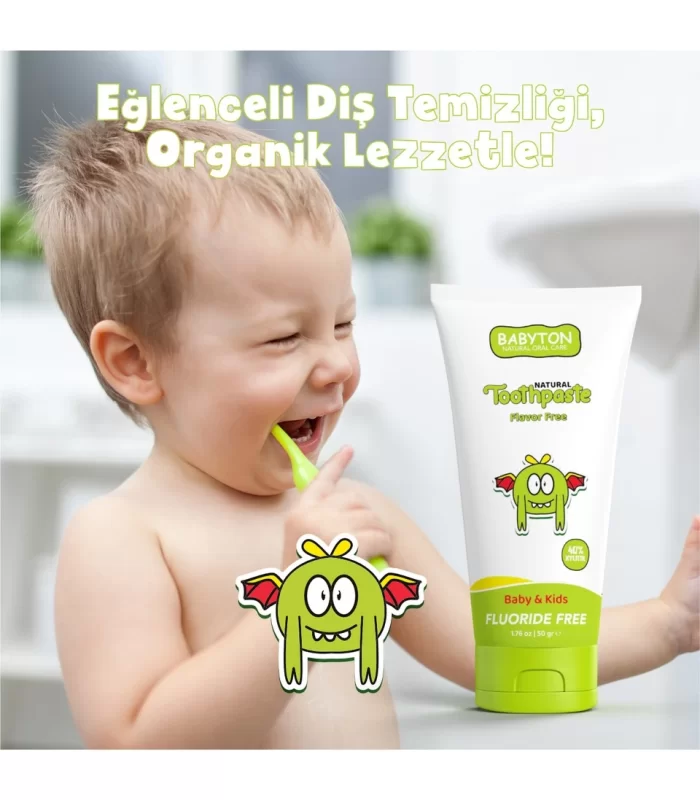 Babyton Organik Doğal Natural Diş Macunu 50 Gr