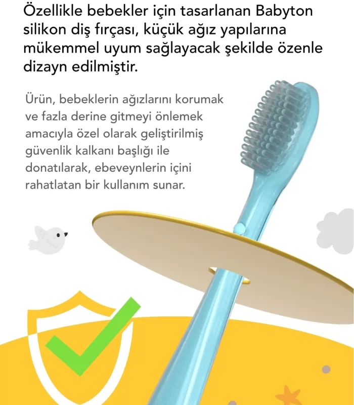 Babyton Silikon Diş Fırçası