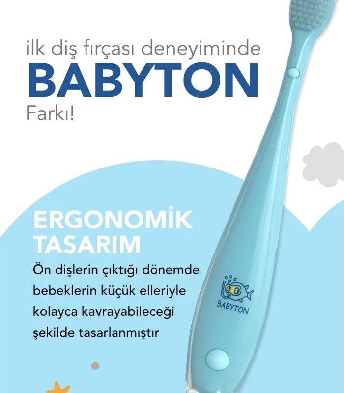 Babyton Silikon Diş Fırçası